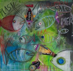 PEIXADA 80x80cm